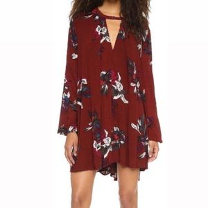Free People Electric Orchid swing tunic